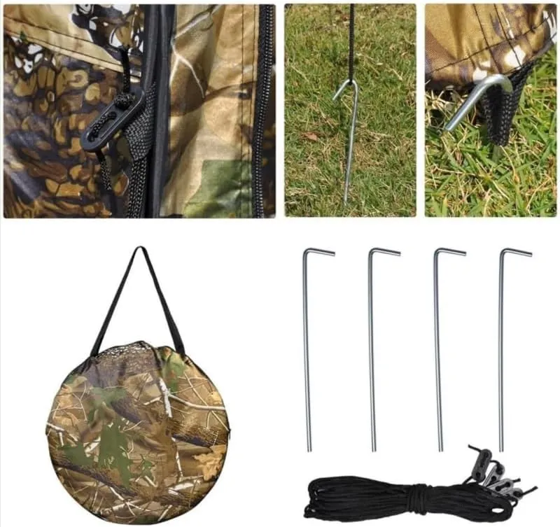 Portable Pop-Up Privacy Changing Tent (Camouflage)