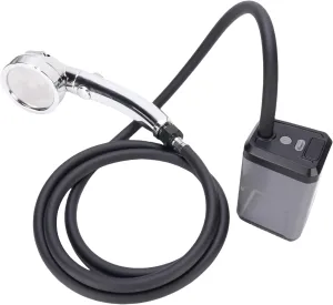 Portable Shower for Camping, 3600mAh Rechargeable Camping Shower Electric Shower with Intelligent Digital Display, Outdoor Camp Pump Showerhead Nozzle for Hiking Travel