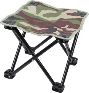 Portable Stool Folding Camping Stool Foldable Outdoor Chairs for Travel Camping Hiking (Camouflage) Foldable Chair Outdoor