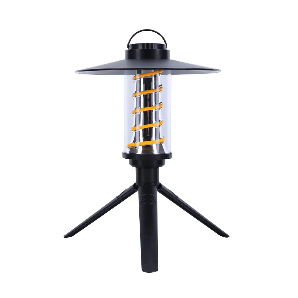 Portable Waterproof Lantern with Dimmable LED Lights - Rechargeable and Telescopic