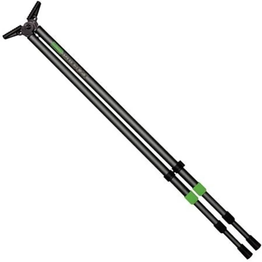 Primos Hunting Pole Cat, Sturdy Bipod for Shooting, Adjustable Height 25-62 inches