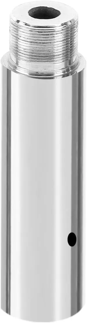 PRIOR FITNESS Pole Extension for 45mm Dance Pole 125/250/500mm or 5”/10”/20” Stainless Steel Accessories Tube to Connect Dancing Pole Titanium Adjust Length Height