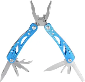 Qtqgoitem Multitool Folding Plier Camping Survival Portable Pocket Multi Tool Set Blue (Model: BF7 680 2A3 F5A E2B)
