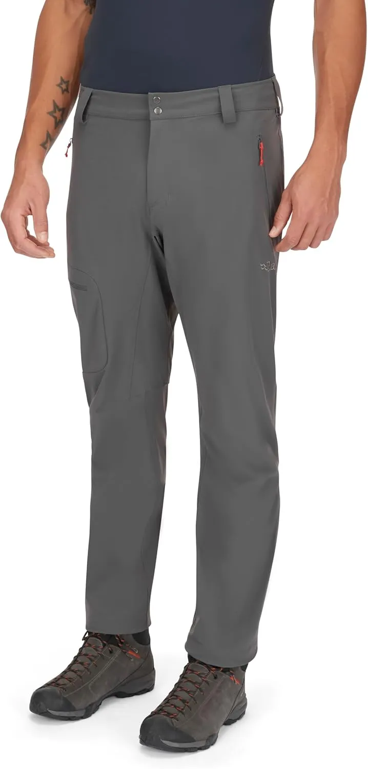 Rab Men's Incline Hiking Pants, Lightweight Stretch for Climbing, Trekking, Mountain