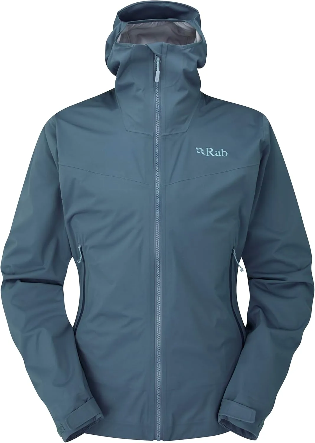 Rab Women's Kinetic 2.0 Hooded Jacket, Waterproof Softshell for Hiking, Trekking