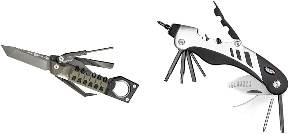 Real Avid Pistol Tool for Gun Maintenance | 19 in 1 Pistol Multitool & Handgun Utility Tool & Gun Tool, 18 in 1 Shotgun & Rifle Tool for Gunsmithing & Maintenance, Essential Gun Multit