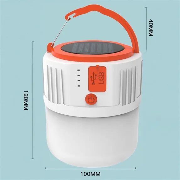 Rechargeable,5 Tent Light Modes Future-proof Solar 4800mAh Light Light, Garden Hiking Lantern Camping Tent Camping Bank,Solar for Climbing Top value AmzDoer Spot LED Power