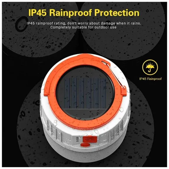 Rechargeable,5 Tent Light Modes Future-proof Solar 4800mAh Light Light, Garden Hiking Lantern Camping Tent Camping Bank,Solar for Climbing Top value AmzDoer Spot LED Power