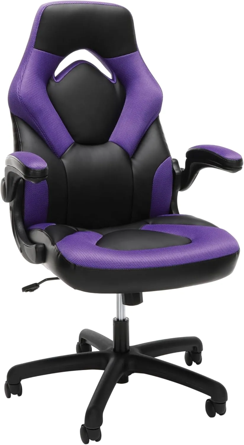 RESPAWN 3085 Gaming Chair - Gamer & Office Chair with Integrated Headrest, Adjustable Tilt & Tilt Lock - Purple
