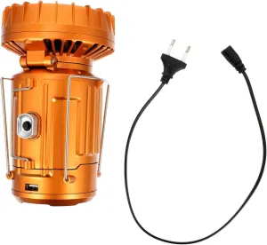 Retractable Tent Lamp Solar Led Emergency Camping Light Night Fishing Glamping Essential Random Color