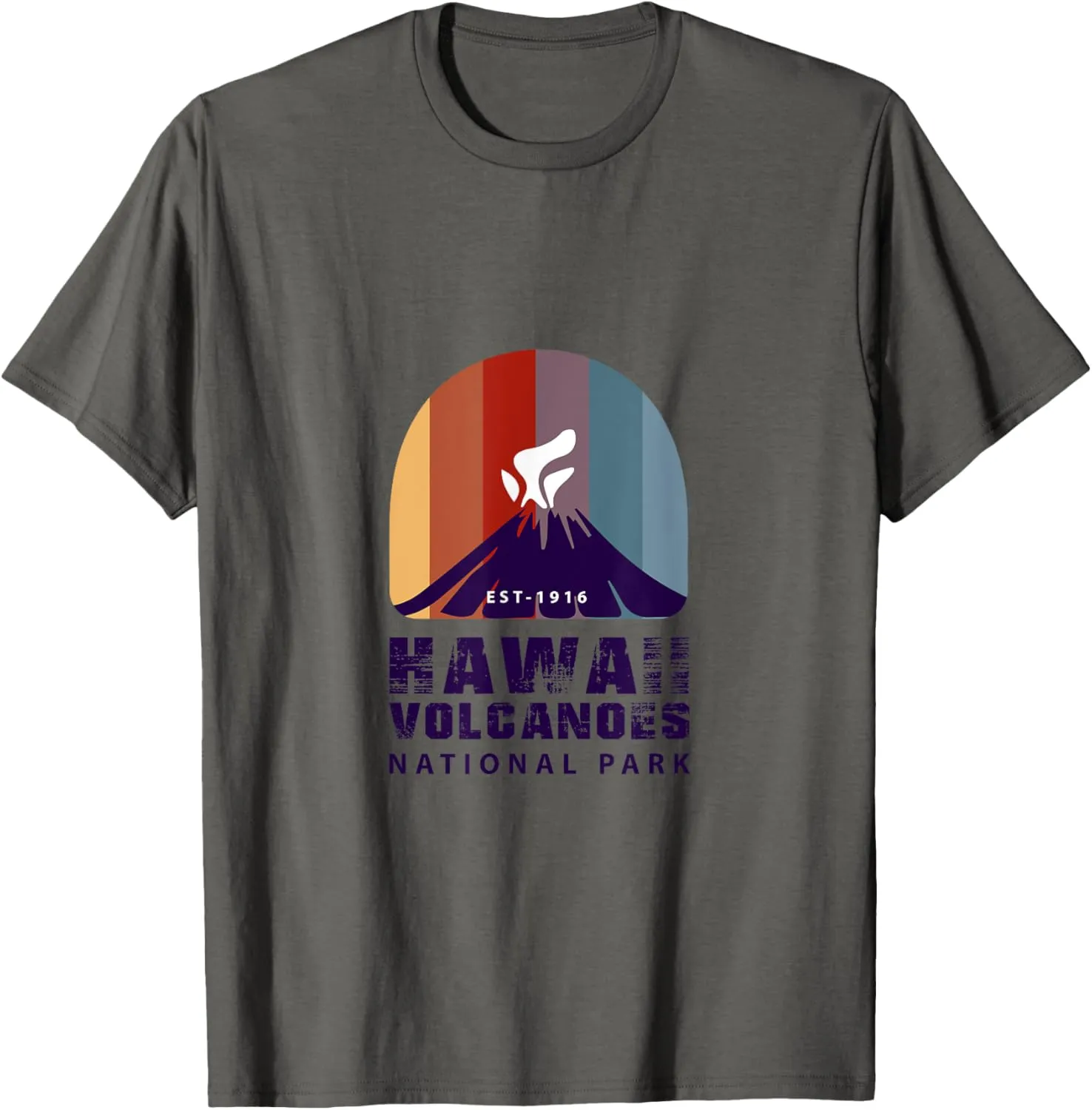 Retro Hawaii Volcanoes National Park T-Shirt