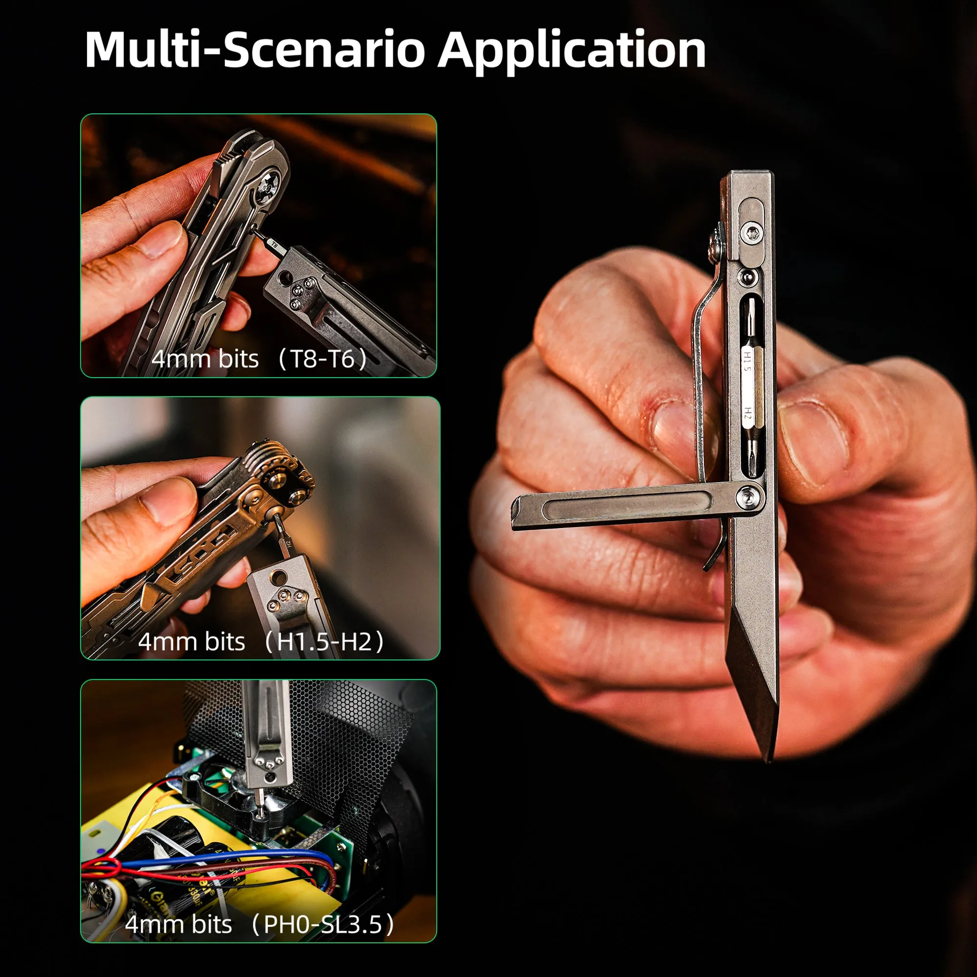RL4 EDC Pry Bar Multitool