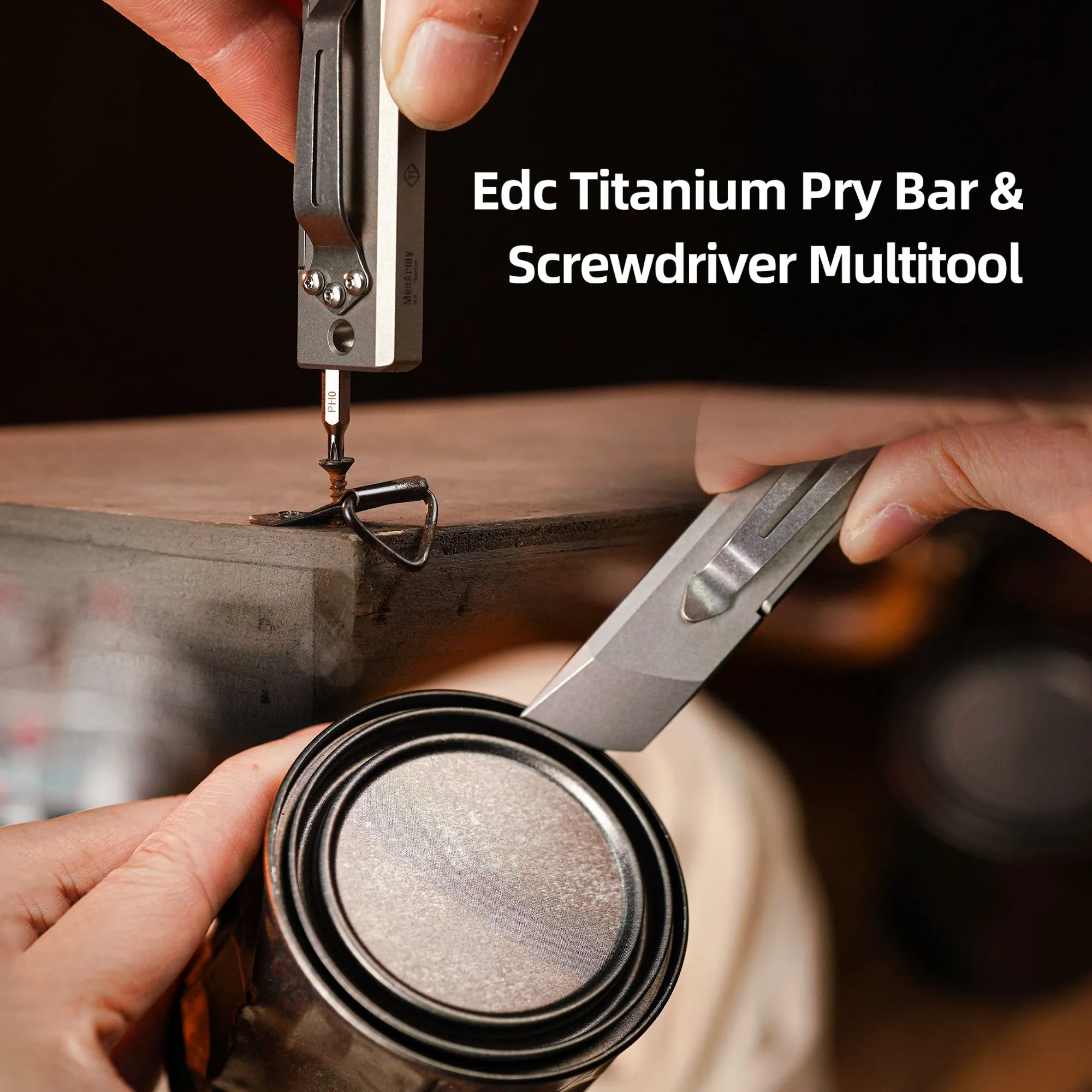 RL4 EDC Pry Bar Multitool