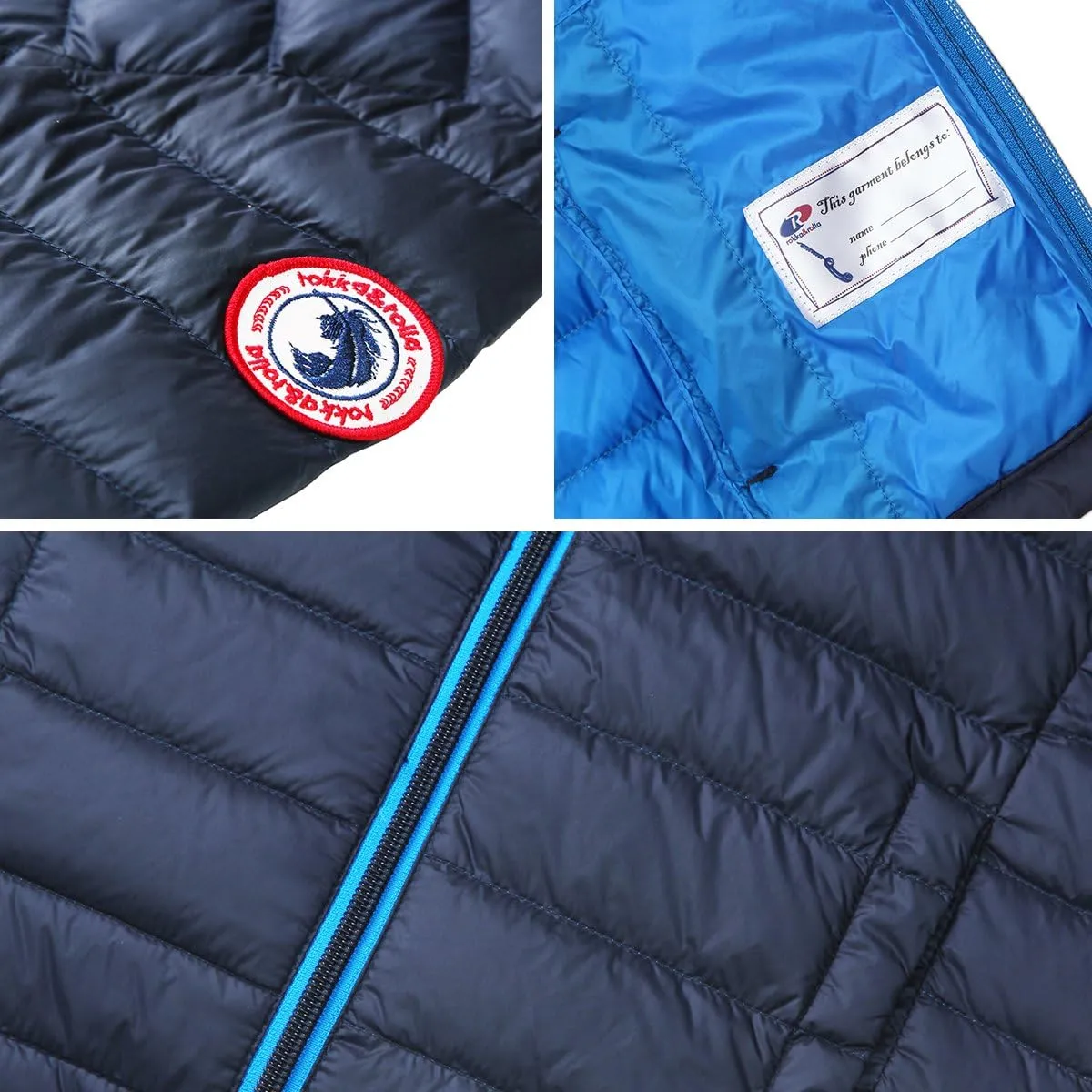 Rokka&Rolla Boys' Ultra Lightweight Packable Down Puffer Jacket Coat