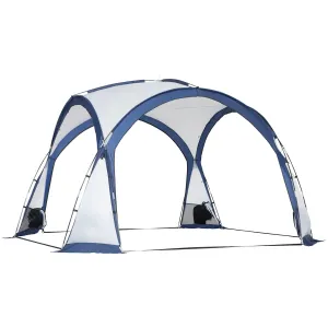 Rootz Family Dome Camping Tent - Outdoor Shelter - Spacious Tent - UV Protection - 350cm x 350cm x 230cm
