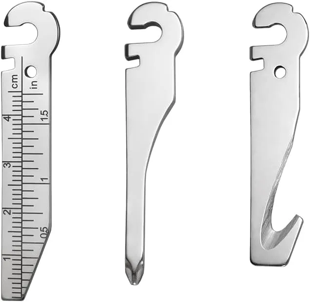 Roxon FT09 Build Your Own Multitool Accessory for Flex (3-Piece Set Including Rope Cutter & File   Ruler   Slotted Screwdriver & Phillips Screwdriver) Interchangeable Tools