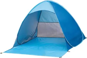 Rugged Automatic Folding Tent Instant Setup Sun Shade Tent Uv Protection Waterproof Beach Camping Tent for Travel