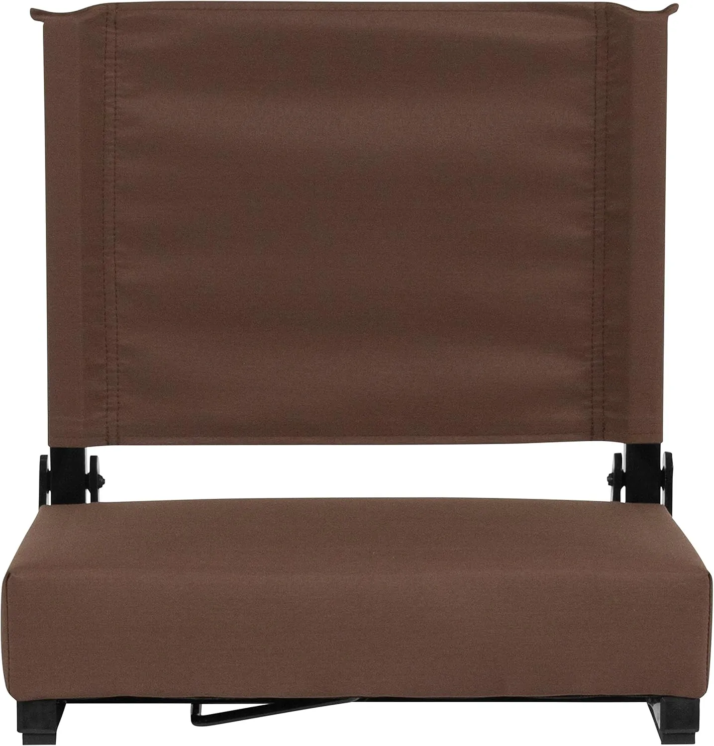 Set of 2 500 lb. Rated Lightweight Stadium Chair with Ultra-Padded Seat