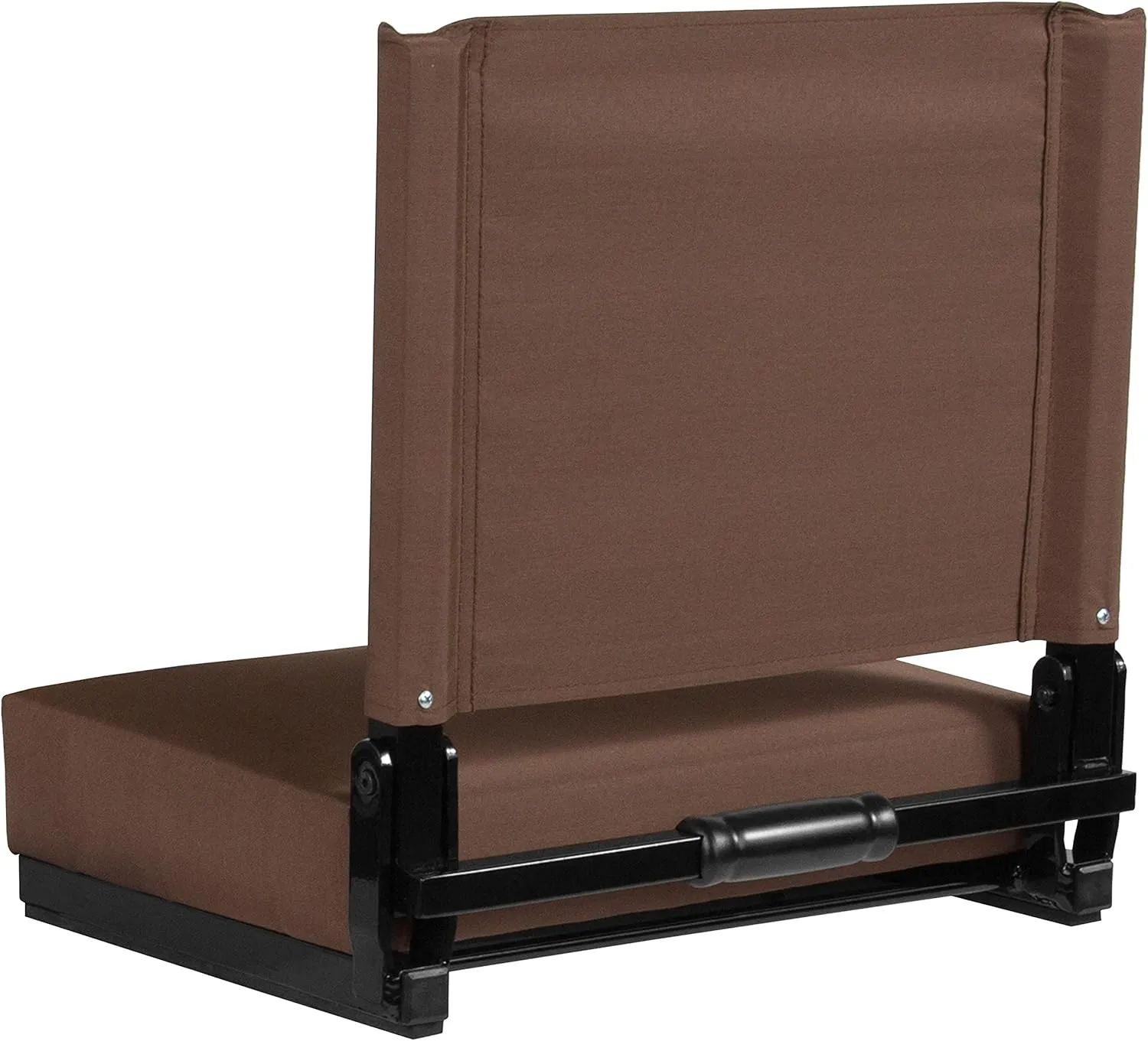 Set of 2 500 lb. Rated Lightweight Stadium Chair with Ultra-Padded Seat