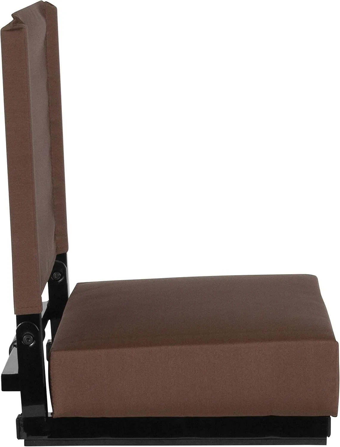 Set of 2 500 lb. Rated Lightweight Stadium Chair with Ultra-Padded Seat