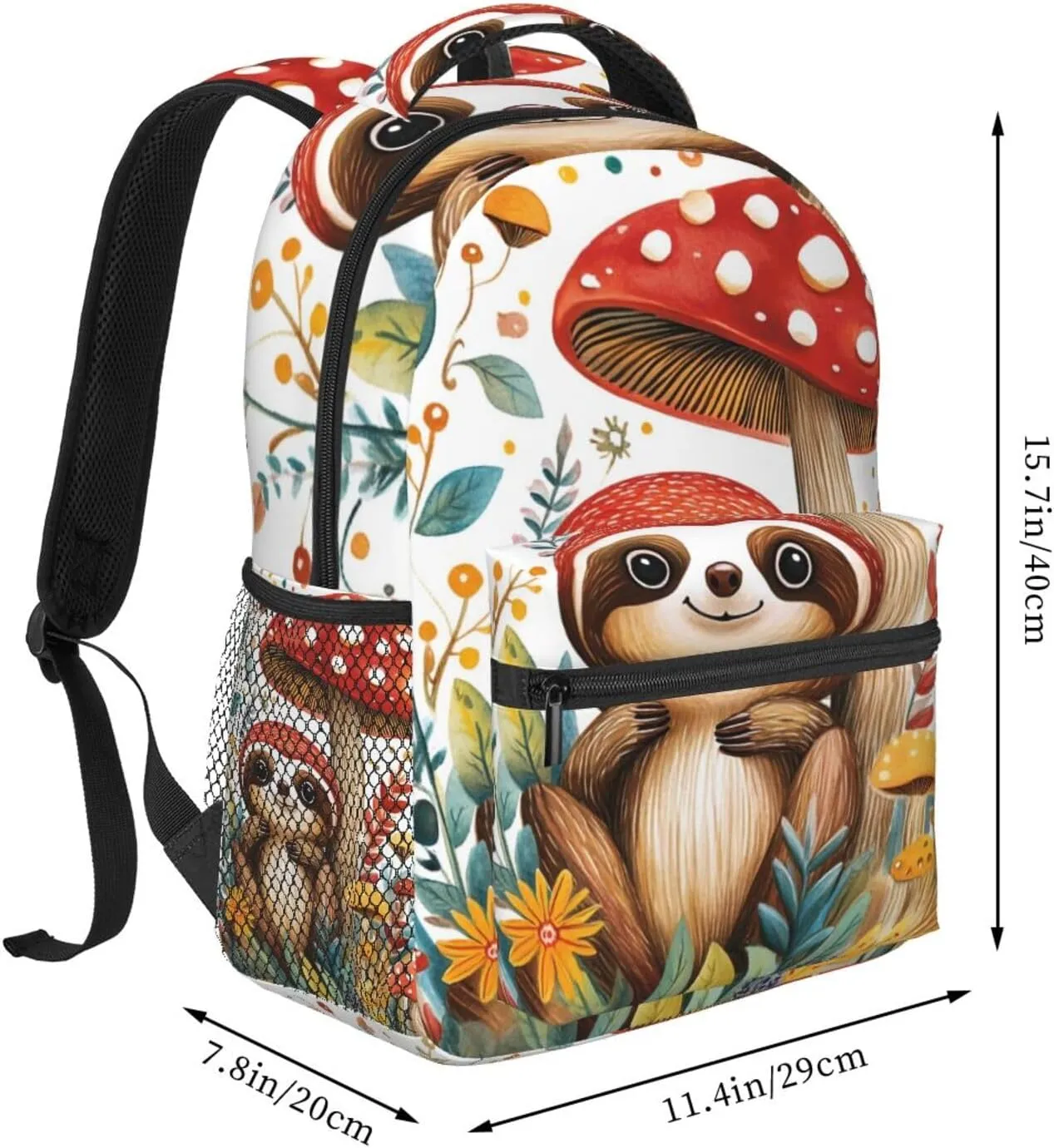 Sloth Casual Backpack For Trekking Backpacking Women/Female