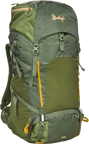 Slumberjack Dallas Divide 65L Daypack – Adjustable Fit Backpack for Extended Trips, Hydration Compatible, Rain Cover Included, Trekking Pole Storage, 600D Ripstop Fabric