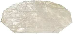 S'more Camping Ground Tarps, 100% Waterproof Tent Footprint，Specialized Portable Glamping Ground Cloth for Bello300/Tippo300 Tent with Drawstring Carrying Bag