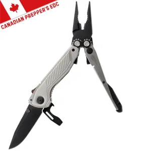 SOG Flash MT Multi-Tool | Silver   Black (29-55-01-41)