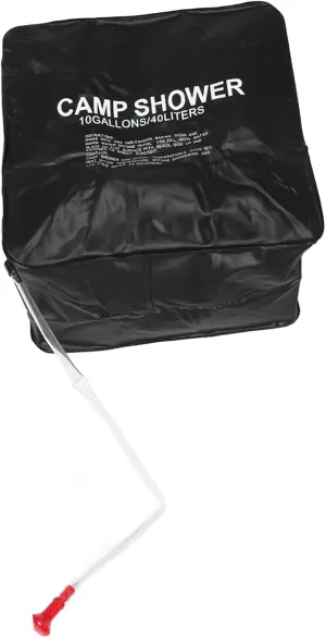 Solar Heated Portable Shower Bag Outdoor Shower Pouch for Camping Hiking Lightweight Compact Design Easy Setup The Go Versatile Outdoor Tool