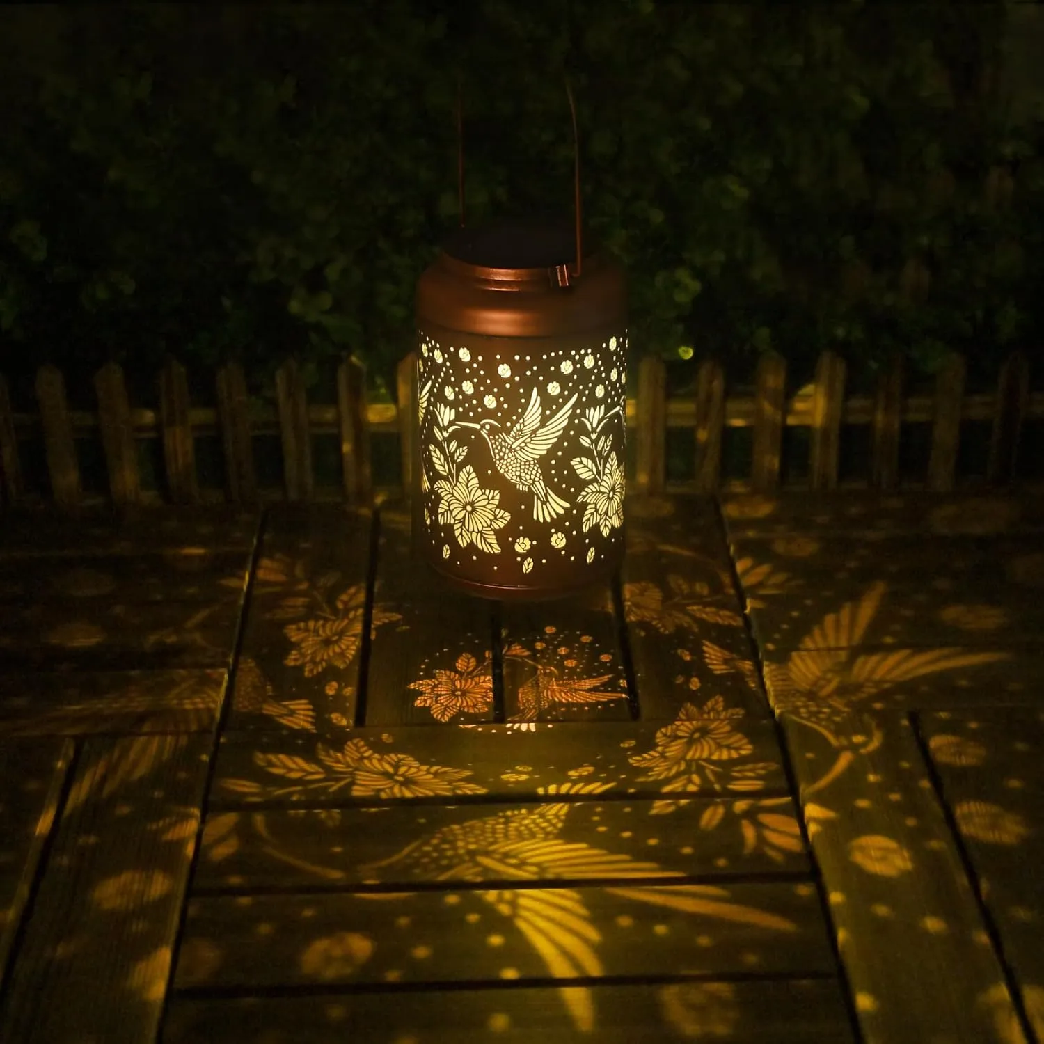 Solar Lights Outdoor Waterproof Garden Decor - Father Day Gifts from Daughter, Birthday Gifts for Women, Hummingbird Solar Lantern Decoration Outside for Outdoor, Yard, Lawn, Balcony, Garden Deals