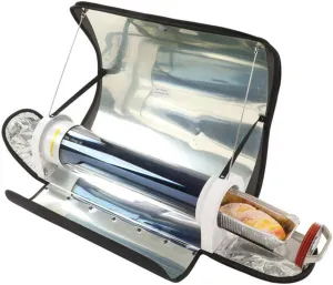 Solar Oven BBQ Cooker, 4.5L Large Capacity Outdoor Camp Stove Solar Cooker, Portable BBQ Grill for 2-3 People Camping Backpacking Hiking Familiy Party