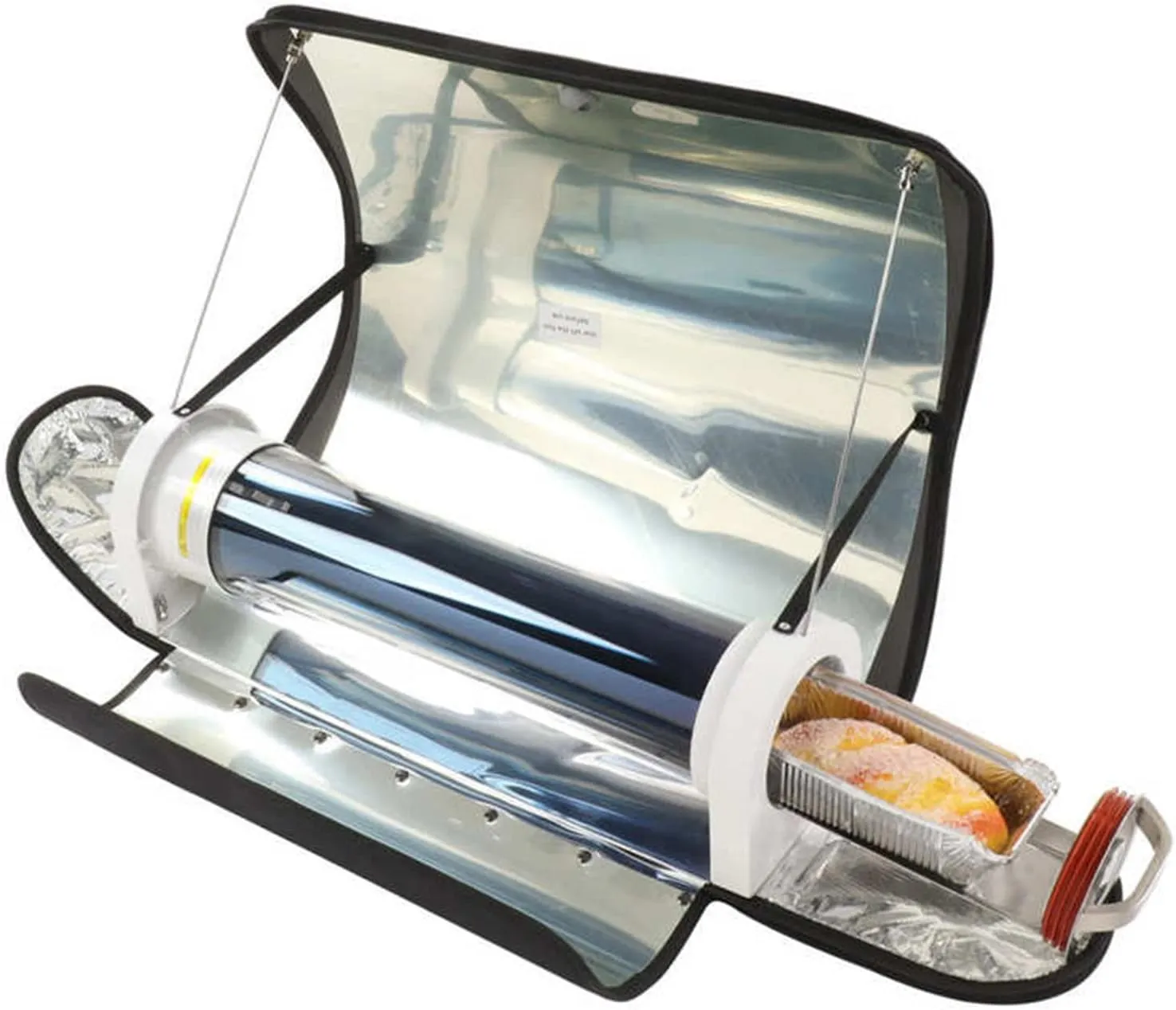 Solar Oven BBQ Cooker, 4.5L Large Capacity Outdoor Camp Stove Solar Cooker, Portable BBQ Grill for 2-3 People Camping Backpacking Hiking Familiy Party