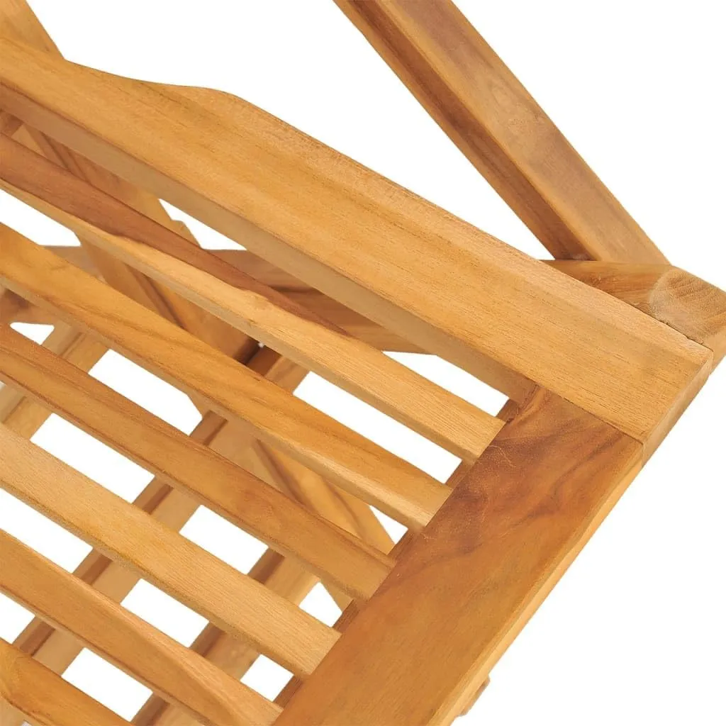 Solid Teak Wood Folding Patio Chairs 2-Pack Outdoor Furniture 21.7"x24.4"x35.4" Weather-Resistant Foldable Lounge Chairs for Beach Camping Backyard Poolside