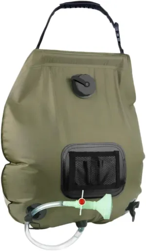 Sosoport Portable Shower Bag 20l Outdoor Solar Shower for Camping and Temperature Display
