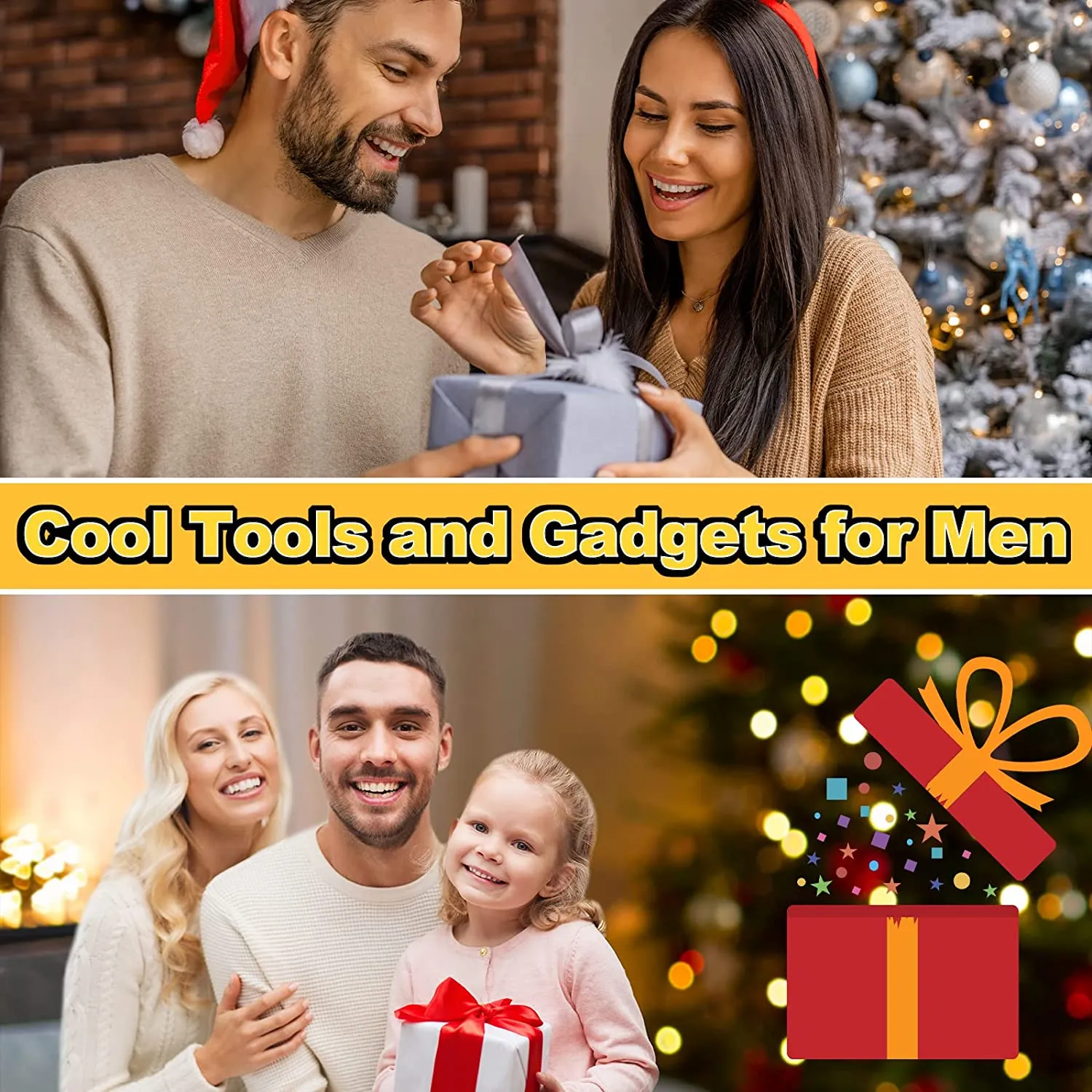 Stocking Stuffers for Men 9-in-1 Multitool Pen