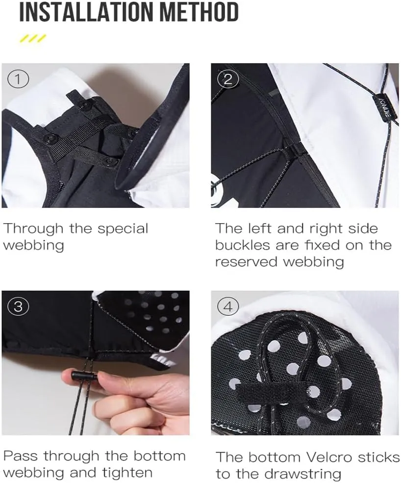 Storage Bag for Trekking Poles Waterproof and Lightweight Not Easily Deformed Suitable for Running Hydration Vest