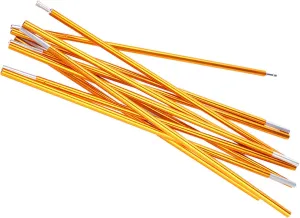 Sturdy, Rustproof, Aluminum Alloy Tent Poles, Easy Setup, Collapsible Design, for Outdoor Camping, Hiking