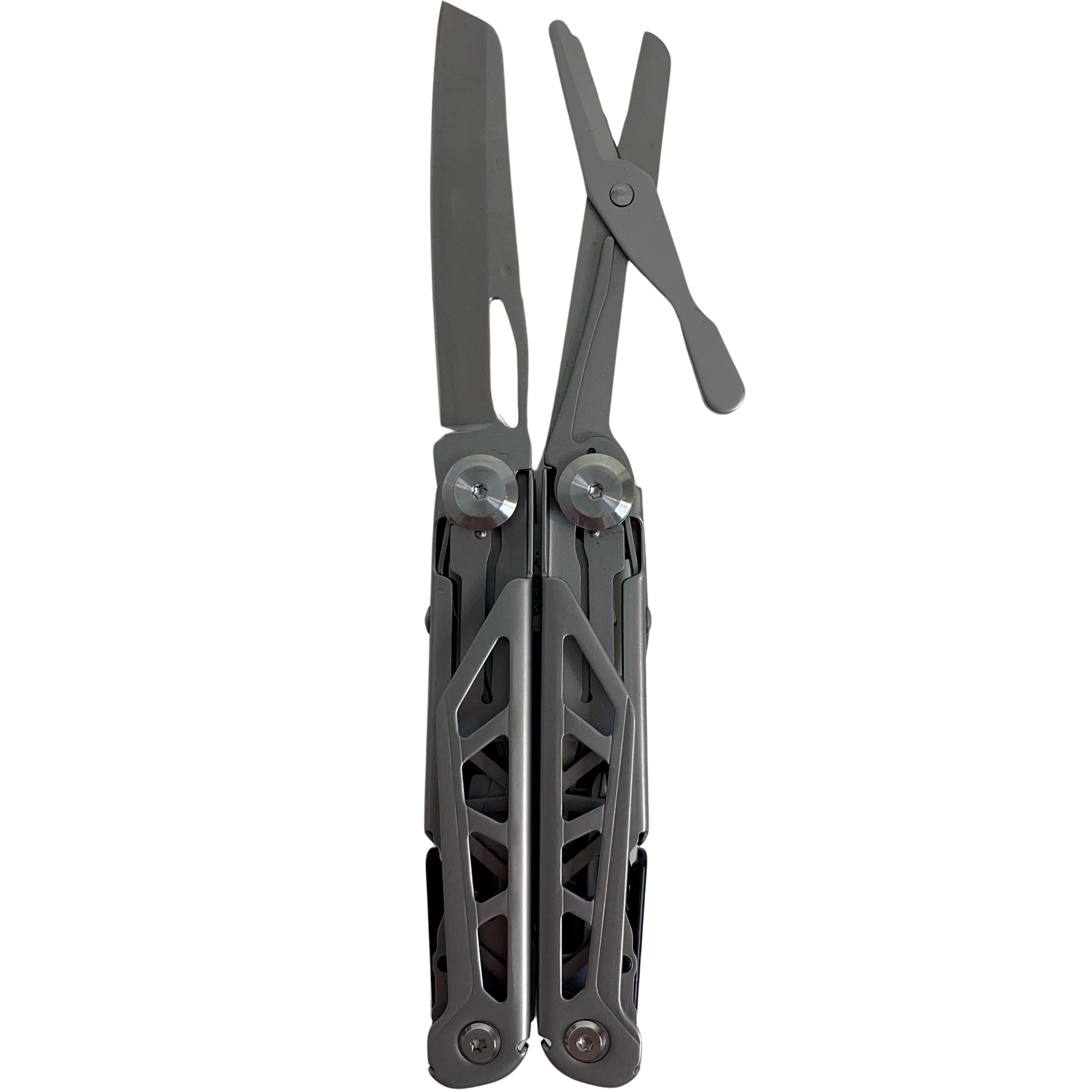 Survival Multitool - Pliers, Knife, Screwdriver, Saw, Stainless Steel, Case