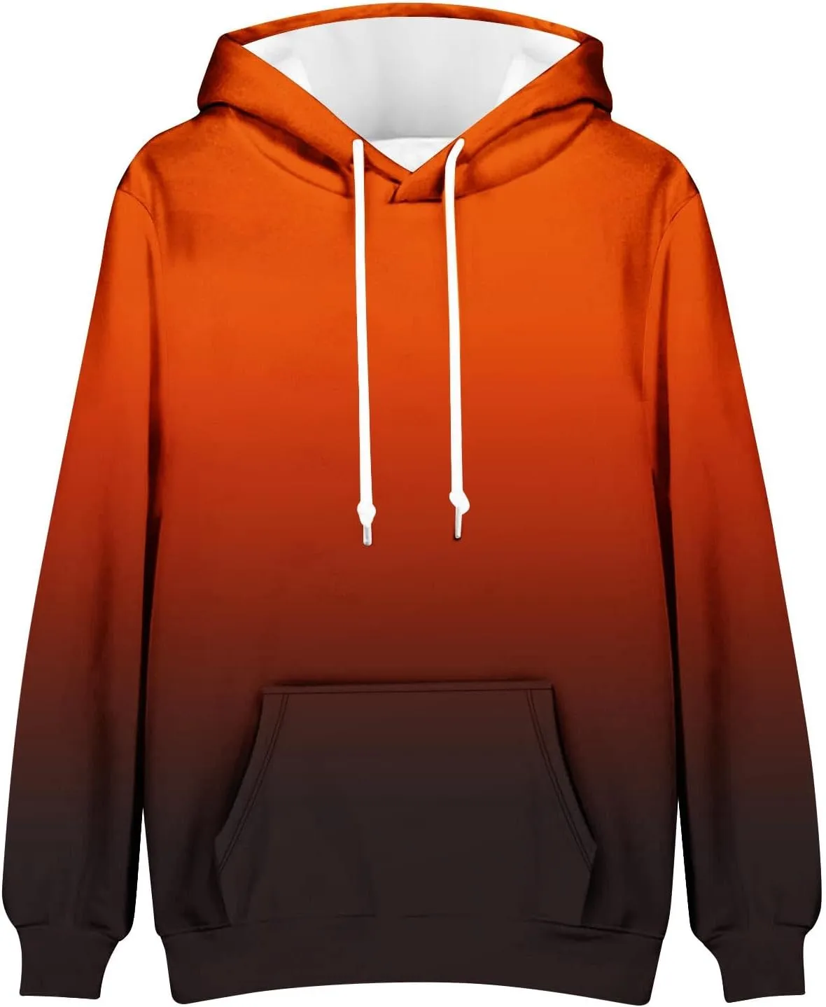 Sweatshirts for Men Stylish Vintage Drawstring Long Sleeve Hooded Sweatshirts Loose Fit Thick Graphic Fishing Hoodies