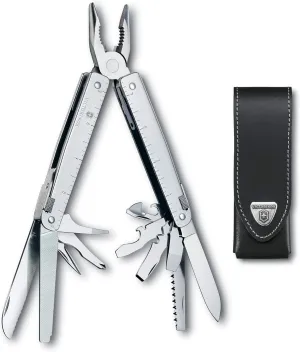 Swiss Tool Victorinox Multitool, Silver, 24 Function