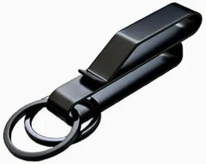 Tactical Stealth Key Ring Holder with 8 In1 Upgraded Keychain for Police & Fire Agencies Duty Belt, Portable Multi-Tool, Phillips screwdriver, Bottle opener, Outdoor Camping Silver Gear