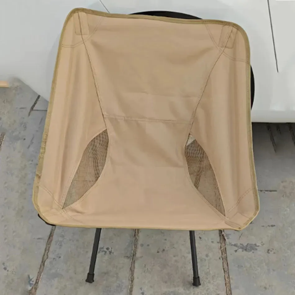 TARKA Foldable Camping Chairs Set Lightweight folding Chair Ultralight  Backpacking Moon Chairs for Garden Picnic Beach Fishing