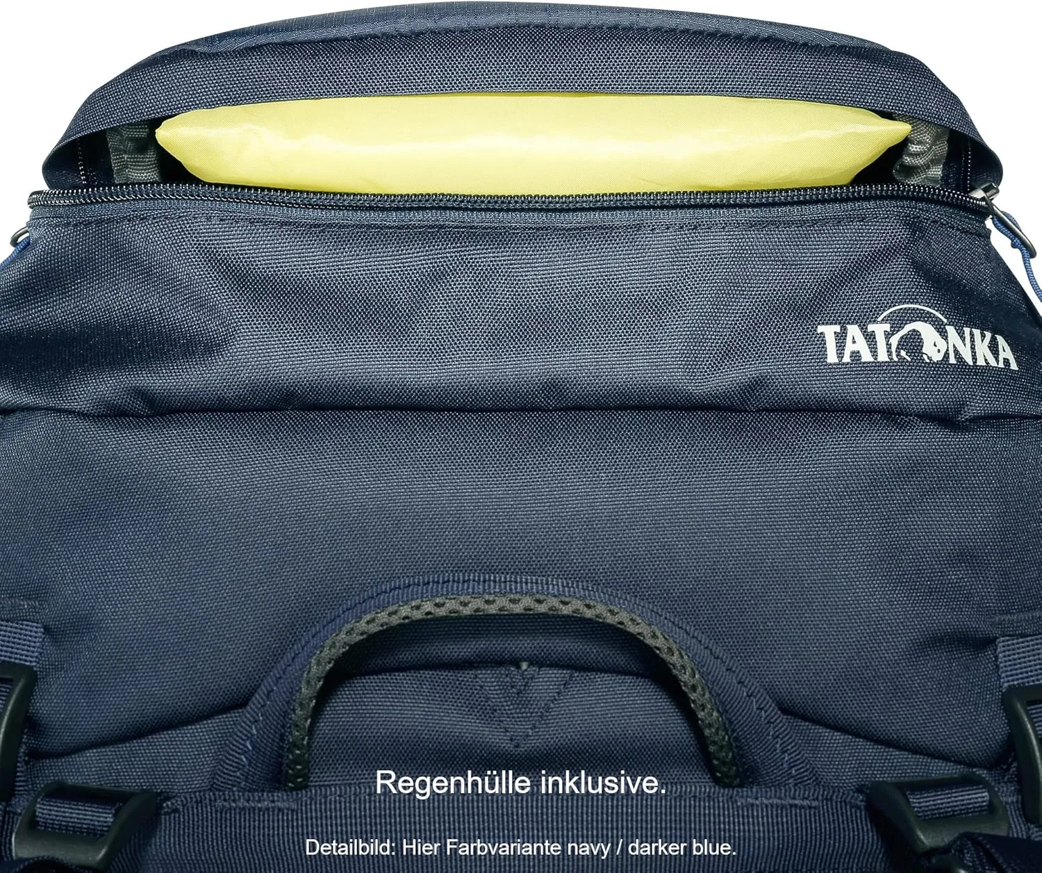 Tatonka Trekking Travel Backpack with Adjustable Back System, Black/Titanium Grey, 60 10 Liter