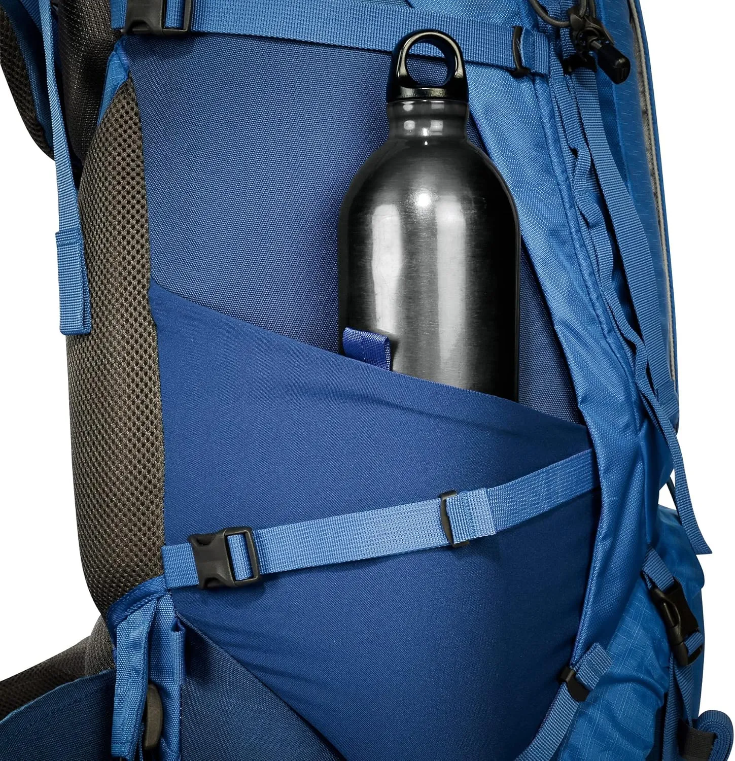 Tatonka Trekking Travel Backpack with Adjustable Back System, Blue, 50 10 Liter