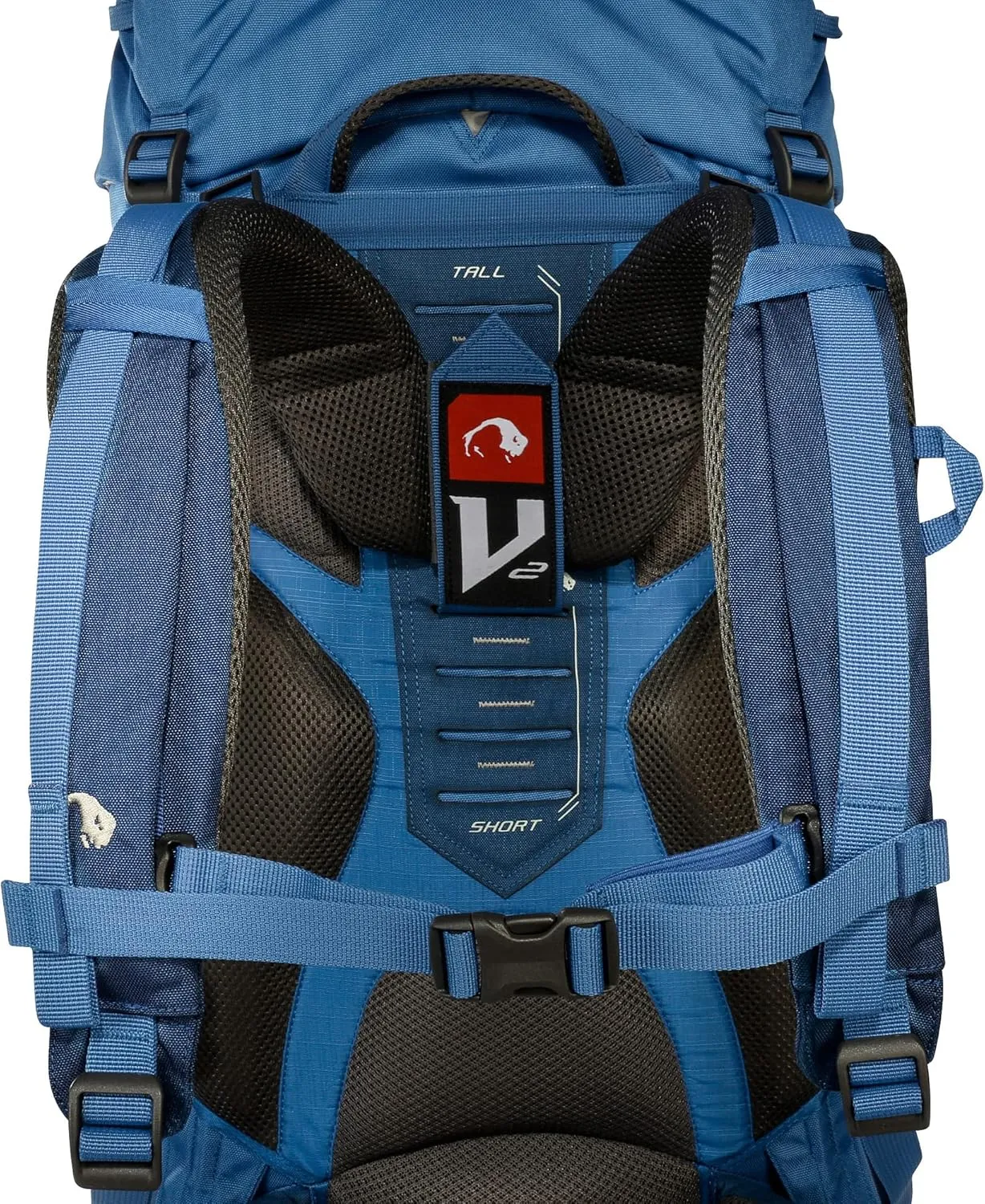 Tatonka Trekking Travel Backpack with Adjustable Back System, Blue, 50 10 Liter
