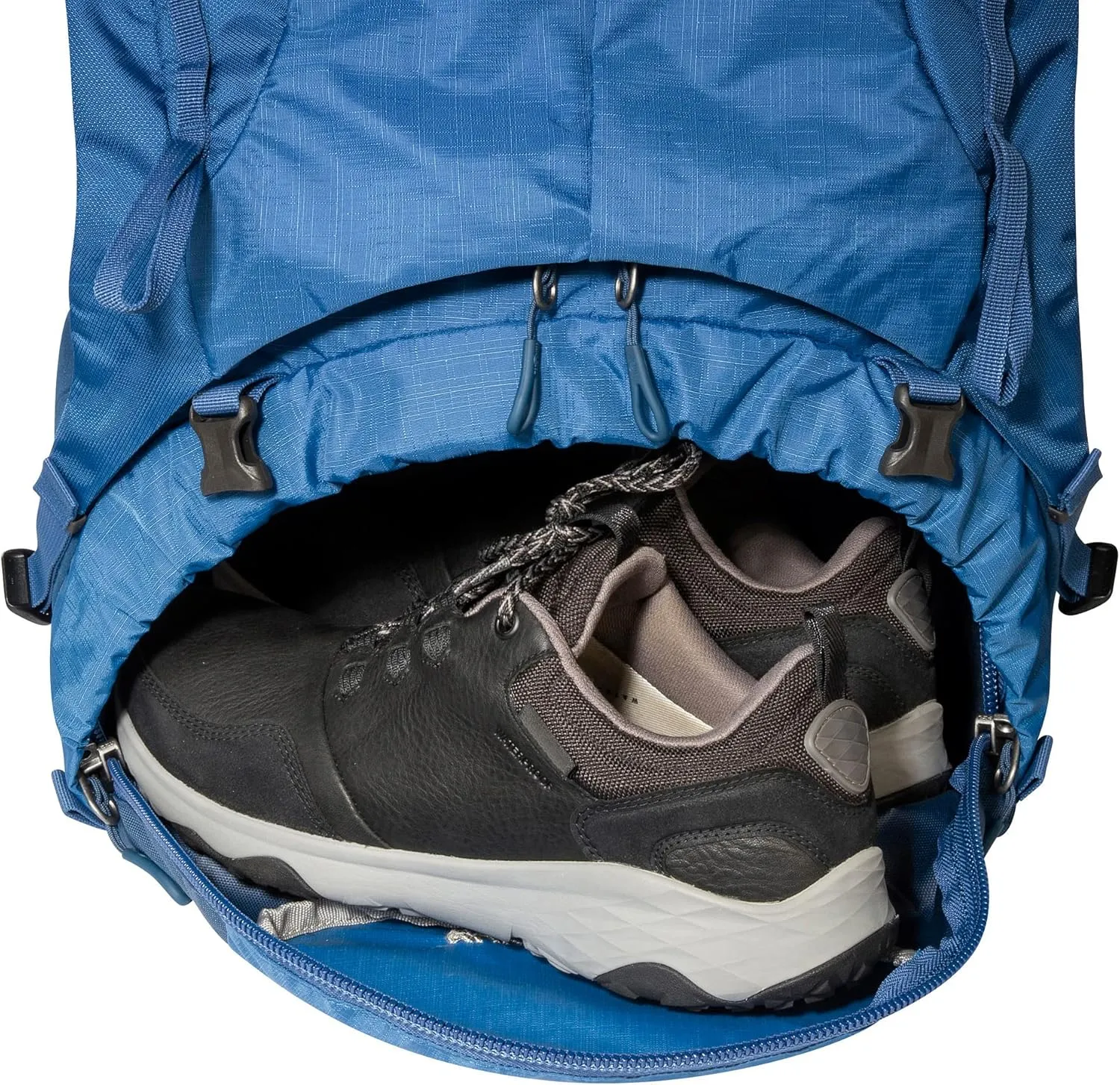 Tatonka Trekking Travel Backpack with Adjustable Back System, Blue, 50 10 Liter