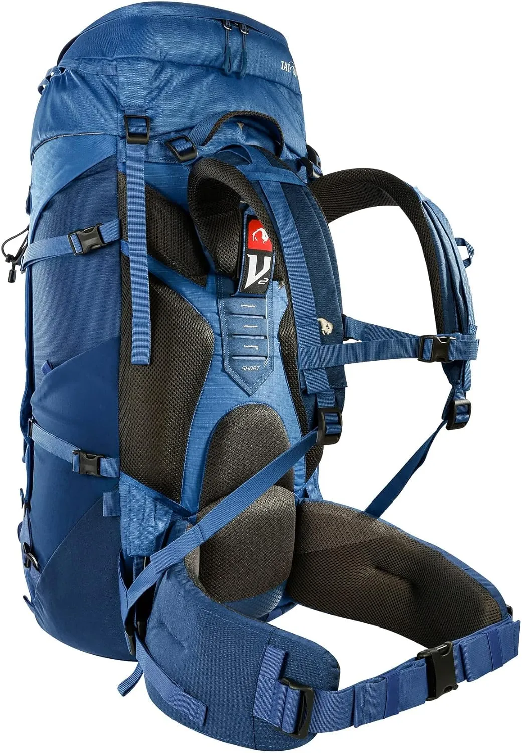 Tatonka Trekking Travel Backpack with Adjustable Back System, Blue, 50 10 Liter