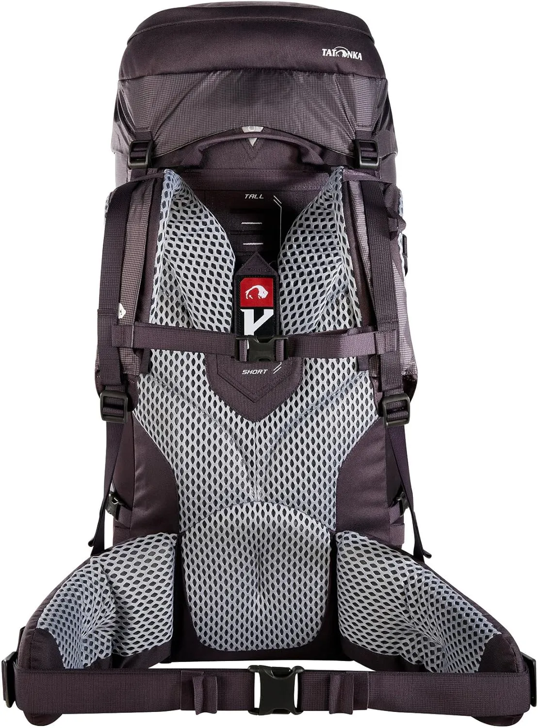 Tatonka Women Trekking Backpack with Front Opening, Midnight Plum, 55   10 Liter