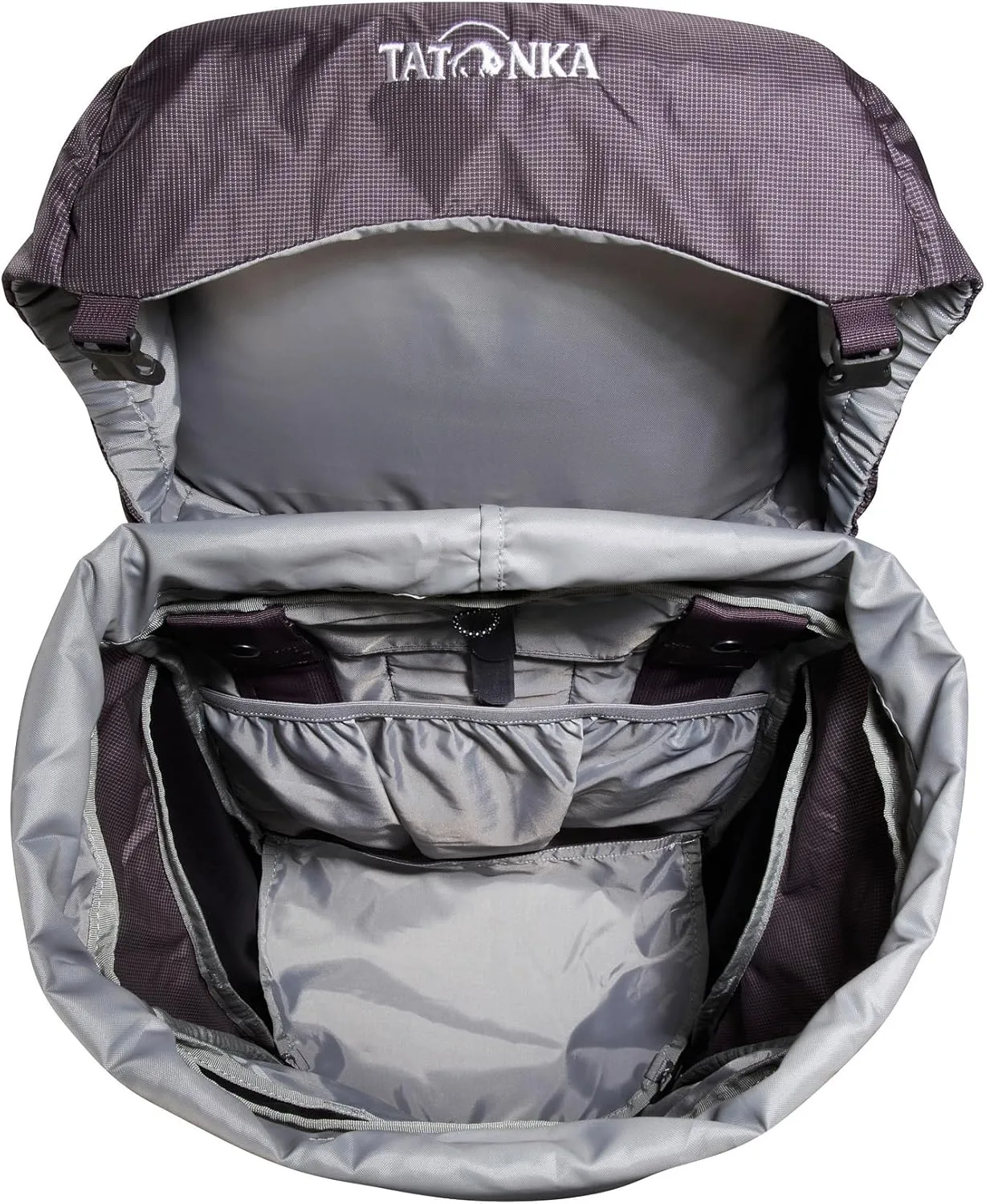Tatonka Women Trekking Backpack with Front Opening, Midnight Plum, 55   10 Liter
