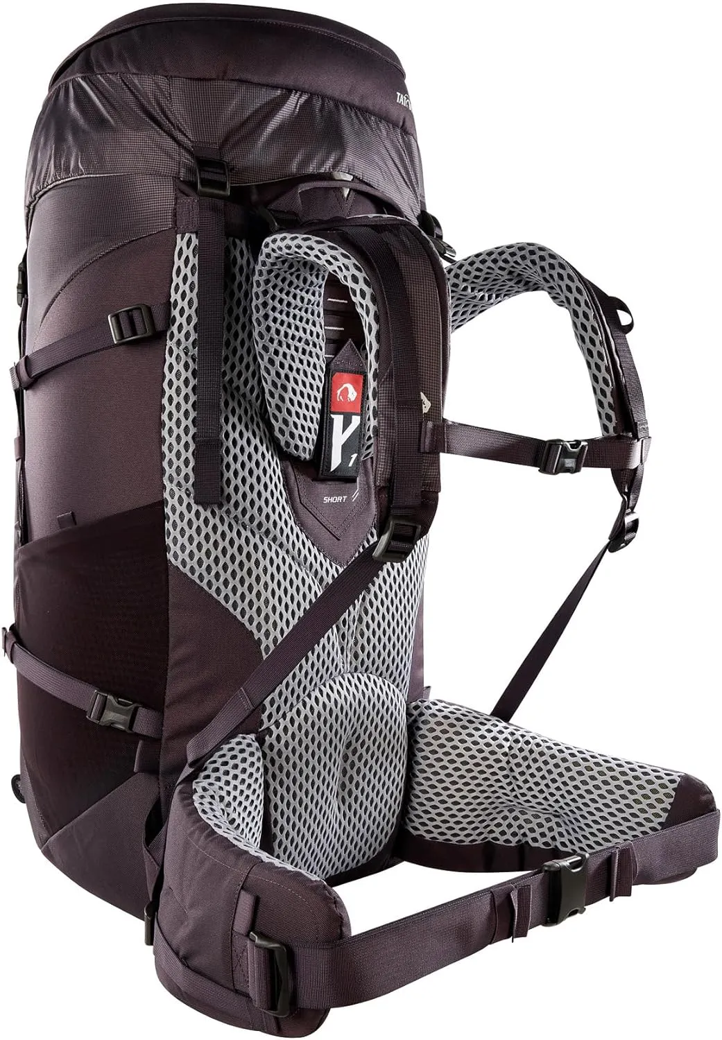 Tatonka Women Trekking Backpack with Front Opening, Midnight Plum, 55   10 Liter